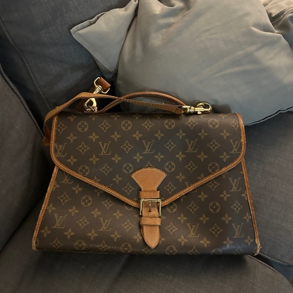 Louis Vuitton Beverly GM Monogram Canvas Leather Shoulder Bag - Picture 1 of 7